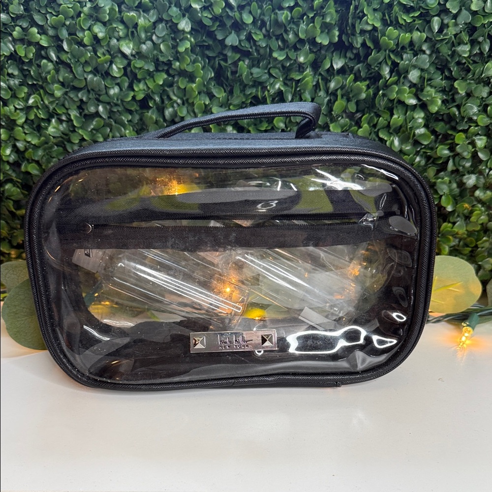 Black Transparent Travel Toiletry Bag